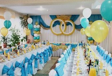 Где применяется оформление шарами
